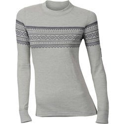 デザインウール マウリス クルー ネック ウーマン DESIGNWOOL MARIUS CREW NECK WOMAN 1401016880 500187 Grafjell Mサイズ [アウトドア セーター レディース]