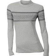 デザインウール マウリス クルー ネック ウーマン DESIGNWOOL MARIUS CREW NECK WOMAN 1401016880 500187 Grafjell Mサイズ [アウトドア セーター レディース]