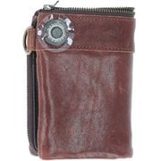 dkw17058 [DEVICE ヴィンテージ 二つ折り財布 二つ折り財布 ブラウン]