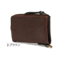 dpg20038 [デバイス DEVICE #DPG-20038 二つ折り財布 2.ブラウン]