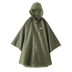 アウトドア プロダクツ OUTDOOR PRODUCTS キッズポンチョ 130 カーキ2 od05002112