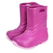 pkeb520 [POOKIES プーキーズ PK-EB520 キッズ・ジュニアレインブーツ 16-17cm ピンク]