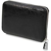 no612 [REGiSTA SPLIT LEATHER BILLFOLD WALLET 財布 BLACK]