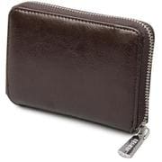 no612 [REGiSTA SPLIT LEATHER BILLFOLD WALLET 財布 DARKBROWN]