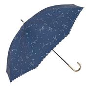 myblack50 [晴雨兼用日傘 50cm 長傘 晴雨兼用傘50cm 19360.スターサインNV]