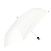 カラビナ付き晴雨兼用折りたたみ傘 ブラックコーティング 60cm 折りたたみ傘 ホワイト myblackcara60