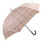 mymens70 [紳士長傘 70cm 長傘70cm 25340.格子ベージュ]
