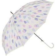 mytaifu8uv2 [amusant sous la pluie 60cm スリム 耐風長傘 UVプロテクション 晴雨兼用長傘 サークルドロップPU]