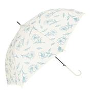 mytaifu8uv2 [amusant sous la pluie 60cm スリム 耐風長傘 UVプロテクション 晴雨兼用長傘 ドローイングフラワーBExKH]
