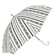 mytaifu8uv2 [amusant sous la pluie 60cm スリム 耐風長傘 UVプロテクション 晴雨兼用長傘 パッチワークBE]