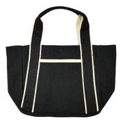 kyabag [キャンバス ミニトートバッグ ミニトートバッグ ブラック]