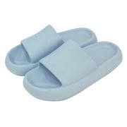 mashumaroladies [ZIP ましゅまろサンダル レディース L（約24～25cm） ブルー]