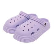 runmashladies [るんるん ましゅまろサンダル レディース Mサイズ（約23～24cm） ラベンダー]
