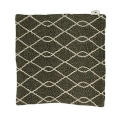 MUKT クッションカバー 43x43 53301.ツイストスモーク muktcushioncover