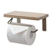 paperholders [トイレットペーパーホルダー シングル アンティークゴールド]