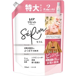 レノアリセット セラム ホワイトピーチ＆カモミールの香り つめかえ用 特大サイズ 750ml [柔軟剤]