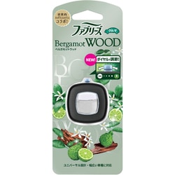 車用芳香 消臭 脱臭剤 ファブリーズ イージークリップ ベルガモットウッド 2.4ml