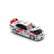 PR640165 1/64 MITSUBISHI LANCER EVO IV WINNER RALLY DE CATALUNYA 1997 [ダイキャストミニカー]