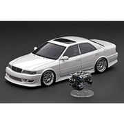 IG3313 1/18 VERTEX JZX100 Chaser Pearl White With Engine [レジンキャストミニカー]