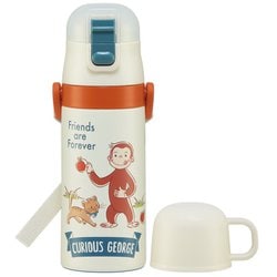 子供用2WAYボトル 350ml SKCP3 ボトル おさるのジョージ skcp3