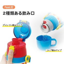 ヨドバシ.com - スケーター 超軽量 2WAY ステンレスボトル 470ml