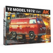 AK35024 1/35 1972 ワンボックスカー コマーシャルバンタイプ [組立式プラスチックモデル]