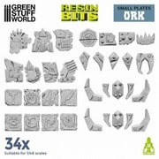 GSWD-12306 3Dプリントセット オークプレート（小） [プラモデル用パーツ]