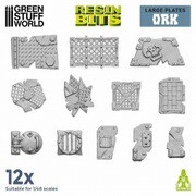 GSWD-12317 3Dプリントセット オークプレート（大） [プラモデル用パーツ]