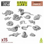 GSWD-12668 3Dプリントセット ヘビ [プラモデル用パーツ]