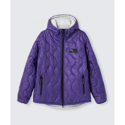 リバーシブルビレイジャケット REVERSIBLE BELAY JACKET WT24120SK PRL×GRY Mサイズ [アウトドア 中綿ウェア ユニセックス]