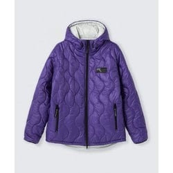 リバーシブルビレイジャケット REVERSIBLE BELAY JACKET WT24120SK PRL×GRY XLサイズ [アウトドア 中綿ウェア ユニセックス]