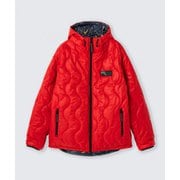 リバーシブルビレイジャケット REVERSIBLE BELAY JACKET WT24120SK RED×CLIMB XLサイズ [アウトドア 中綿ウェア ユニセックス]
