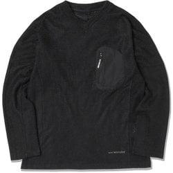 alpha direct pullover 5744244116 010 black Mサイズ [アウトドア カットソー メンズ]