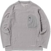 alpha direct pullover 5744244116 020 gray Mサイズ [アウトドア カットソー メンズ]