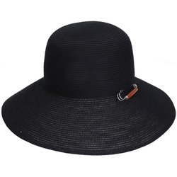 242-061209 [＆Linen キャペリン 57.5cm ブラック M]