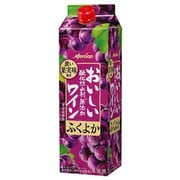 おいしい酸化防止剤無添加赤ワイン ボックス ふくよか赤 11度 1000ml [赤ワイン]