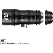 7A-SP2496-PL-Z [ズームレンズ 7Artisans Sprite 24-96mm T2.9 S35 シネマレンズ PLマウント+ニコンZマウント変換アダプター ブラック]