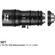 7A-SP2496-PL15X [ズームレンズ 7Artisans Sprite 24-96mm T2.9 S35 シネマレンズ PLマウント+1.5X テレコンバーター セット ブラック]