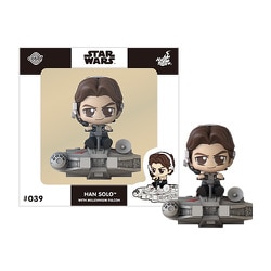 Cosbi（コスビ） スター・ウォーズ・コレクション #039 映画『スター・ウォーズ』 ハン・ソロ＆ミレニアム・ファルコン [塗装済可動フィギュア 全高約100mm]