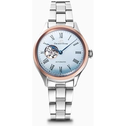 ORIENT STAR（オリエントスター） Contemporary（コンテンポラリー） クラシック セミスケルトン Moving Blue（ムービングブルー） 限定モデル 機械式 自動巻き（手巻付き） ステンレススチール レディース RK-ND0020L