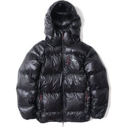マウンテンロッジ ダウンフーディージャケット MOUNTAIN LODGE DOWN HOODIE JACKET N002024 BLK(ブラック) Mサイズ [アウトドア ダウンウェア メンズ]
