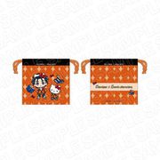 カリスマ×サンリオキャラクターズ 巾着 伊藤ふみや×ハローキティ