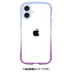 iP24-61-CHCG01 [iPhone 16用 クロームグラデーションケース BL/PU]