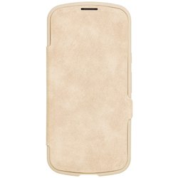 iP24-61P-CHN07 [iPhone 16 Pro用 クロームナチュラル手帳ケース BE]