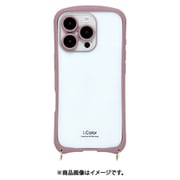 iP24-61P-ICSH05 [iPhone 16 Pro用 i.Colorケース カカオ]