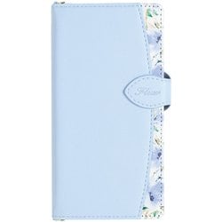 iP24-61-FLN01 [iPhone 16用 FleurNouveau手帳ケース BL]