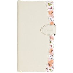 iP24-61-FLN04 [iPhone 16用 FleurNouveau手帳ケース BE]