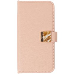 iP24-61-LND04 [iPhone 16用 手帳ケース Landa. レトロピーチ]