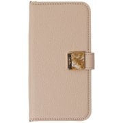 iP24-61P-LND01 [iPhone 16 Pro用 手帳ケース Landa. ラテベージュ]