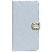iP24-61-ORF04 [iPhone 16用 手帳ケース ORFE ライトブルー]